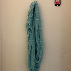 blue infinity scarf